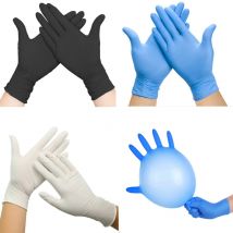 Einweg-Nitril handschuhe wasserdichte rutsch feste latex freie Handschuhe für die Haushalts reinigung Küchen geschirrs pül arbeiten Gartenarbeit shand schuhe