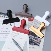 Fromthenon Vintage Binder Clip Metall Planer Clips Rosa Rot Gold Farbe Klemme Büro Dekorative Lieferungen Schule Schreibwaren