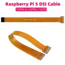 Raspberry Pi 5 DSI-Kabel, 22-polig auf 15-polig, flexibles Flachkabel, Verbindungsleitung, FPC für RPI 5 Pi5 DSI-Display