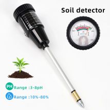 2 in 1 hand gehaltener Boden-pH-Meter-pH-und Feuchtigkeit tester für den Garten mit 295mm/160mm langen Metallsonden-Werkzeugen für wasserdichte Boden prüfgeräte