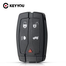 KEYYOU 2PCS NEUE 5 Tasten Für Land Rover Freelander 2 Discovery Remote Smart Key Schlüssel Shell Fall Auto Zubehör