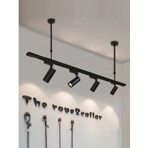 Hohe helle Cob 220V Schienen licht Innen dekor LED Spot Bekleidungs geschäft Projektor Beleuchtung ganze Set Decke mobile Lampe mit Schiene