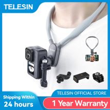 TELESIN-Soporte magnético de silicona para GoPro Hero 13, 12, 11, 10, 9, 8, 7, 6, Insta360, DJI Osmo, accesorios para Cámara de Acción