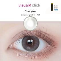 VisualClick Farbe Kontaktlinsen Große Durchmesser Myopie Linsen mit Dioptrien Vergrößern Helle Kosmetik Power Objektiv Machen Up für Augen