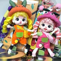 BJD Doll Accessories OB11 Doll Clothing Accessories Mobile Pendant Gift 13cm Mini Cute Colorful Fruit Clothing Set Girl Gift