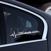 Auto Körper Stamm Fenster Aufkleber Aufkleber Außen Dekoration Zubehör Für Audi Sline RS Quattro A2 A3 A4 A5 A6 A7 A8 TT Q5 Q6 Q7 S