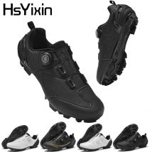MTB Reiten Schuhe Neue Männer Frauen Off-road Mountainbike Reiten Schuhe HsYixin Professionelle Cleat Pedal Spd Mountainbike turnschuh