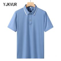 Yjkvur hochwertige Männer Revers Polos hirt Sommer schnell trocknen Leistung Kurzarm T-Shirts Business Casual Golf Shirt plus Größe