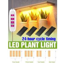 DC5V USB LED Grow Lights Full Spectrum Quantum Board Cultivation Lamp With Timing Auto On/Off For Potted Flowers Succulent Plant