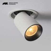 Aisilan Spot LED Decke Down light Runde ausziehbare drehbare biegbare Einbau Cob Spotlight Lampe für
