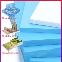 Diorama Base Foam Blocks Polystyrene Foam Boards Modeling Material For Crafting Modeling Art Projects DIY Landscape Scenery