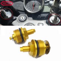 Moto Forcella Tappo di Copertura Bulloni Anteriori Ammortizzatore Precarico Regolatori Moto Vite Forcella Copertura Per Suzuki GW250 DL250 GSX250R