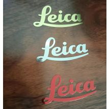 Logo Leica Adesivo Leica Logo Coca Cola adesivo in metallo logo logo adesivo per telefono cellulare adesivo per fotocamera adesivo decorativo in metallo