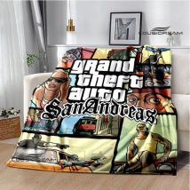 Grand Theft Auto:Vice City coperta warm beautiful flanella coperta morbida e confortevole coperta da viaggio per la casa regalo di compleanno