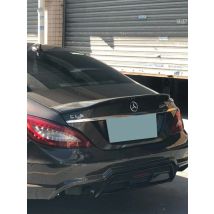For 2012--2017 Benz CLS Class W218 CLS300 CLS350 CLS500 CLS550 CLS63 AMG R Style High Quality 100% Carbon Fiber Trunk Spoiler
