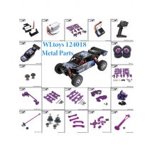 Upgrade Metal Steering Assembly for WLtoys 144010 144001 144002 124016 127017 124018 124019 LC 1/14 RC Car Parts Car Accessories