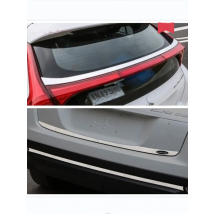 For Mitsubishi Eclipse Cross 2018 - 2022 Accessories Molding Upper Tailgate Door Strip Accent Garnish Styling Rear Trunk Tail