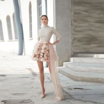 Rüschen Tüll Frauen rock abgestufte Schichten Tutu Party Röcke Frauen Mädchen Geburtstags feier elastische Taille über Knie Röcke