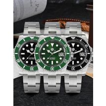 San Martin New 40mm Water Ghost Diver Watch Men Luxury NH35 PT5000 Automatic Mechanical Watch Sapphire Waterproof 200m SN0017