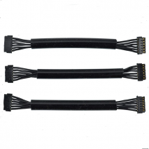 1/2/3 Stück 70 mm 150 mm 200 mm 300 mm 400 mm 500 mm superweiches, hochflexibles, bürstenloses Silikon-Motorsensor-Drahtkabel für RC ESC Car