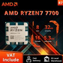 AMD Ryzen 7 7700 R7 7700 4.5 GHz processore CPU a 8 Core a 16 Thread 5NM L3 = 32M Socket AM5 sigillato senza dispositivo di raffreddamento