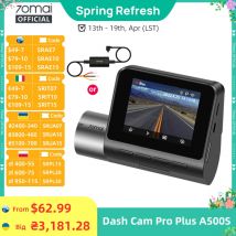 70mai A500S Rekorder Auto DVR Frontkamera a500s 1944p Nachtsicht 70mai Dash Cam Pro plus eingebaute GPS Wifi Unterstützung Heck kamera