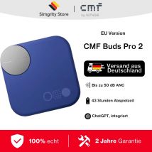 CMF Buds Pro 2 with 50 dB Hybrid Active Noise Cancellation 6HD MICS