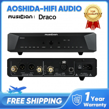 MUZYK Draco R2R DAC, wysokowydajne układy dekodujące ALTERA ARM, prawdziwie zrównoważony dekoder R2R, I2S/koncentryczny/optyczny/AES/USB DAC