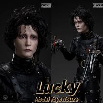 Art Figures Version 1/6 Scissorhand Johny Deep Action Figure Collection Delicate Scar Face Design 12inch Male Soldier Model