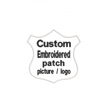 Custom Embroidery Patch for Please Contact the Seller First to Get A Quote, Brand LOGO Your Own Design