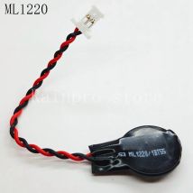 1 TEILE/LOS ML1220 3V 1220 Knopfzelle Mit weiß 1,0 Stecker BIOS Coms Lithium Motherboard Batterie Notebook Backup Speicher batterie