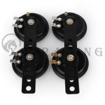 Abschlepp wagen Hupe Universal wasserdichte elektrische Hupe 12V 48V 60V Motorrad laut Universal runde Hupe laute elektrische Hupe geeignet