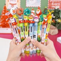 5/10PCS Elch Weihnachten Baum Schneemann Kugelschreiber Weihnachten Kugelschreiber Weihnachten Geschenk Büro Schule Preis Student Büro weihnachten Geschenk