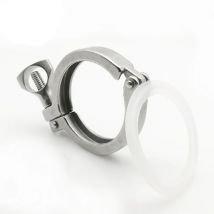Pipe clamp 1.5" 2" 2.5"  Tri Clamp 50.5/64mm Ferrule 304 Stainless Steel Tri Clover Sanitary Fitting for home Brewing