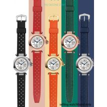 Rubber watch strap for cartier Pasha series watchband notched Wristband Bracelet 20*10mm 20*12mm 20*15mm men's watch accessories