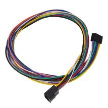 16 Pin Autoradio Radio ISO Kabelbaum Verlängerung 40 cm Kabel für Android Player Autozubehör