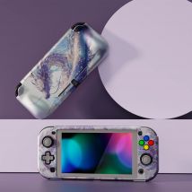 PlayVital ZealProtect custodia protettiva ergonomica per Nintendo Switch Lite con protezione dello schermo-Crystal Dragon