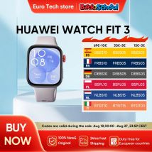 HUAWEI-reloj inteligente Fit 3, dispositivo con Pantalla AMOLED de 1,82 pulgadas, ultrafino diseño, gestión de la salud mejorada, duración de la batería de 10 días