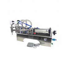 Commercial Beverage Juice Wine Milk Filling Machine Stainless Steel Double Head Liquid Filling Machine