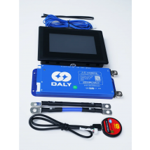 Daly Smart BMS 8S 24S 16S 17S 4S 40A 60A 80A 100A 150A 1A aktywny balanser BMS do akumulatorów LiFePO4 z WiFi, wyświetlacz LCD 4.3 cala, wbudowany Bluetooth, Li-Ion