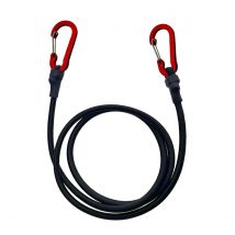 Heavy Duty Bungee Cord Elastic Tie Strap String Karabinerhaken Kajak Radfahren Gepäck Verpackung Seile Camping Zubehör
