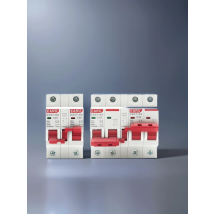 2P+2P MTS AC 400V Dual Power Manual Transfer Interlock Circuit Breaker Din Rail Isolating Discounnecting Switch MCB 16A 40A 63A