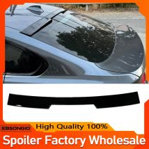 HECKDACHLAUSSSPOILER WING LIP FÜR BMW 4er F36 GRAN COUPE SCHWARZ 2014-2021