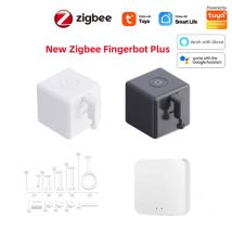 Tuya Zigbee Smart Fingerbot Plus Pulsante interruttore Pusher Modalità touch Fingerbot App Smart Life Controllo vocale Alexa Google Home Alice