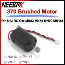 NEEBRC 370 Brushed Motor for 1/12 RC RC Car MN78 MN82 MN168 MN99S LC79 High Speed Easy Installation Upgrade Crawler Car Parts