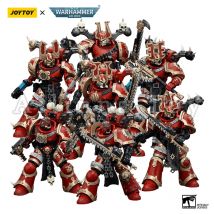 JOYTOY 1/18 Actionfigur 40K World Eaters Khorne Berzerker Anime Militärmodell