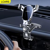 Gravity-Lock-Handyhalterung für das Auto, Smartphone-Clip für das Armaturenbrett, multifunktionale, feste Navigationshalterung, stark und stabil