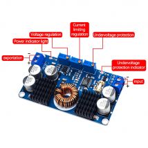 LTC3780 DC-DC 5-32V to 1V-30V 10A Automatic Step Up Down Regulator Charging Module Power supply module