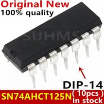 (10 Stück) 100 % neuer SN74AHCT125N 74AHCT125N DIP-14-Chipsatz