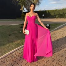Formelle Partykleider für Damen, herzförmiger Ausschnitt, ärmellos, Falten, Chiffon, Meerjungfrau, Abendkleider, elegantes langes Abendkleid, individuell gestaltet